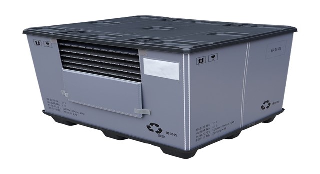 带内衬塑料围板箱