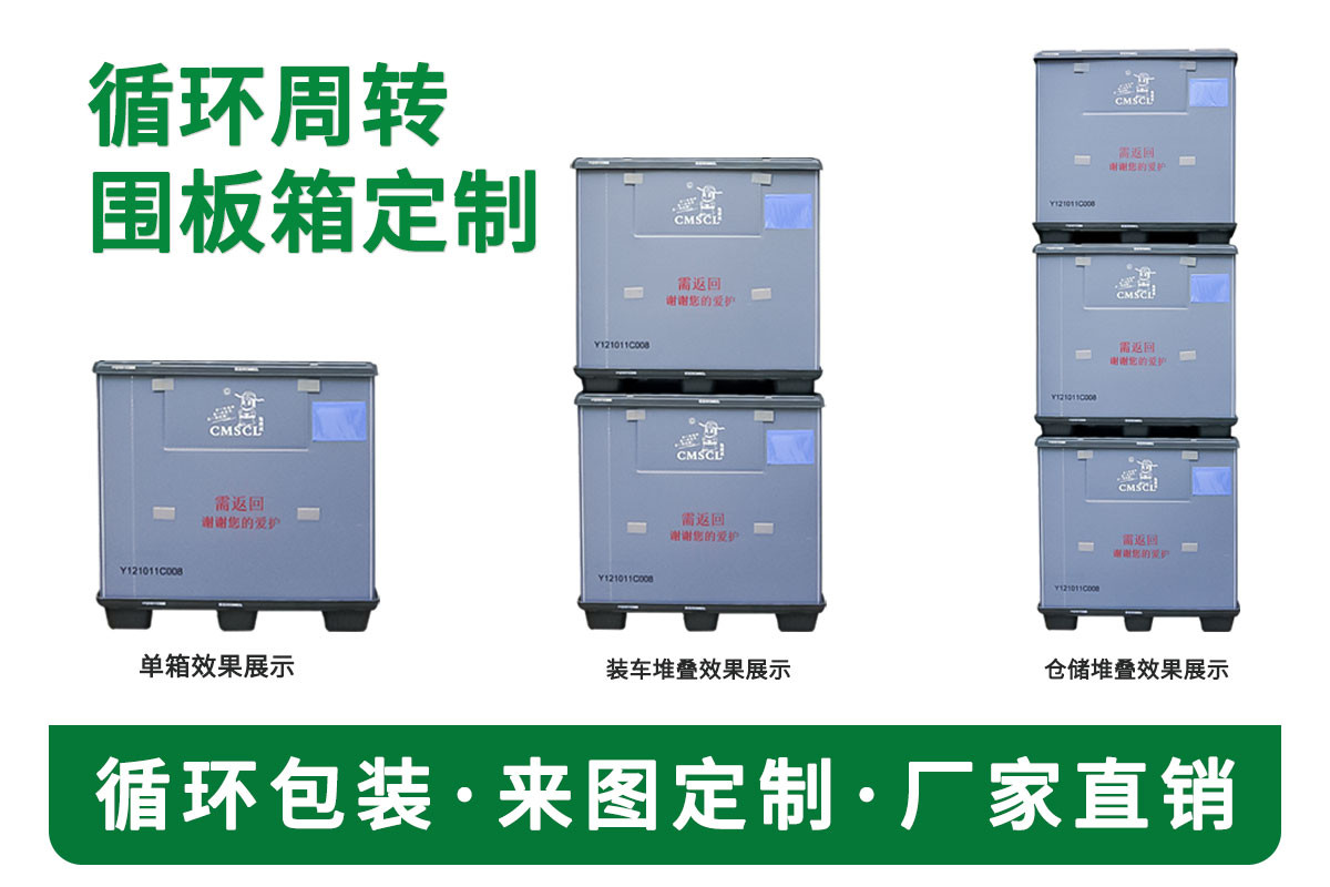 循环包装围板箱